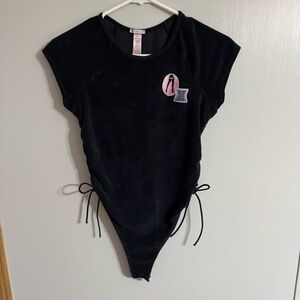 Savage X Fenty Sexy Black Bodysuit Size Small